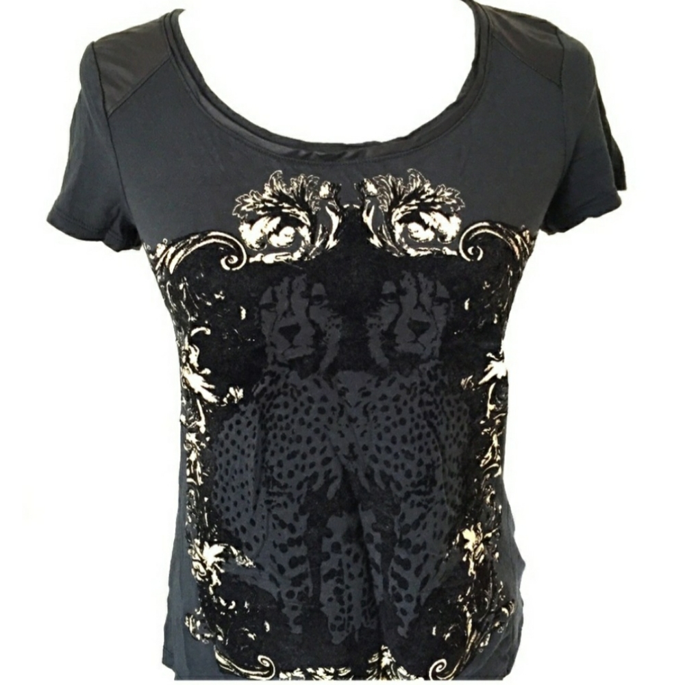 Rock and Republic Cheetah Top